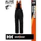 Helly Hansen KENSINGTON BLACK téli bélelt lengőzseb felcsatolós női technikai nadrág - munkaruha