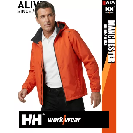 Helly Hansen MANCHESTER ALERTRED prémium technikai férfi shell kabát - munkaruha