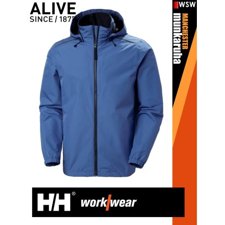 Helly Hansen MANCHESTER STONEBLUE prémium technikai férfi shell kabát - munkaruha