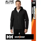 Helly Hansen MANCHESTER BLACK prémium technikai férfi shell kabát - munkaruha