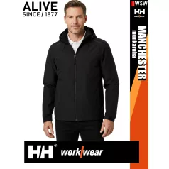   Helly Hansen MANCHESTER BLACK prémium technikai férfi shell kabát - munkaruha