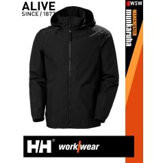   Helly Hansen MANCHESTER BLACK prémium technikai férfi shell kabát - munkaruha