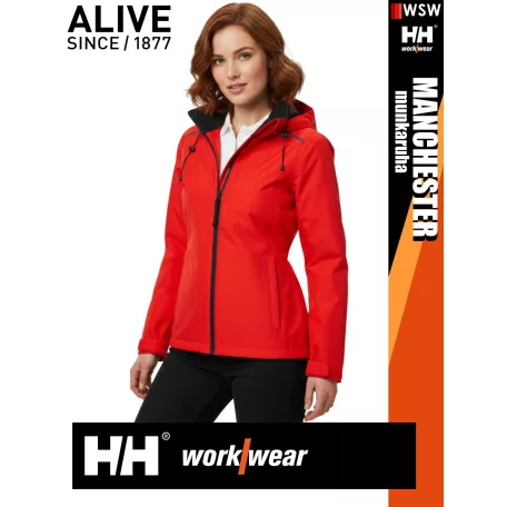 Helly Hansen MANCHESTER ALERTRED prémium technikai női shell kabát - munkaruha
