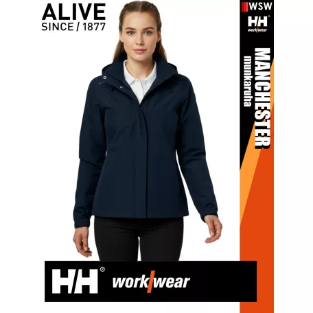 Helly Hansen MANCHESTER NAVY prémium technikai női shell kabát - munkaruha