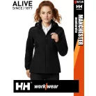 Helly Hansen MANCHESTER BLACK prémium technikai női shell kabát - munkaruha