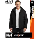 Helly Hansen MANCHESTER BLACK prémium technikai férfi shell kabát - munkaruha