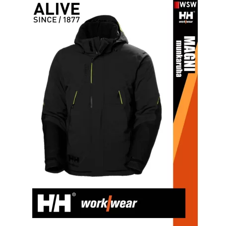 Helly Hansen MAGNI BLACK technikai bélet munkakabát - munkaruha
