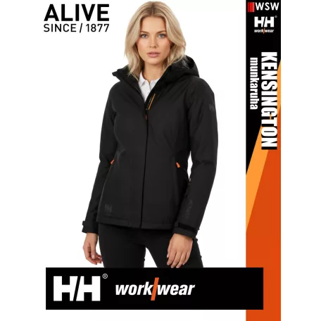 Helly Hansen KENSINGTON BLACK bélelt technikai női kabát - munkaruha