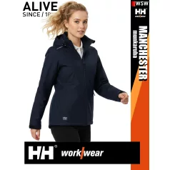  Helly Hansen MANCHESTER NAVY prémium technikai női bélelt vízálló kabát - munkaruha