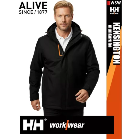 Helly Hansen KENSINGTON BLACK téli bélelt technikai kabát - munkaruha