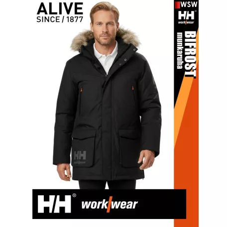 Helly Hansen BIFROST BLACK téli bélelt technikai kabát - munkaruha