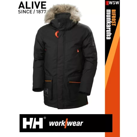 Helly Hansen BIFROST BLACK téli bélelt technikai kabát - munkaruha