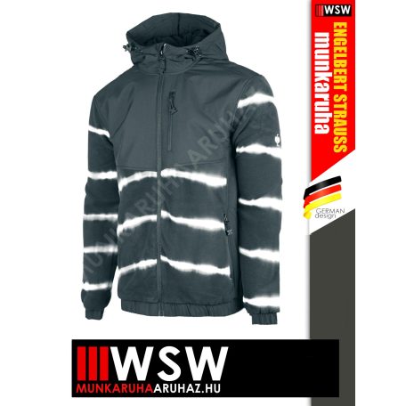 .Engelbert Strauss MOTION TEN SLATEBLUE technikai átmeneti premium kapucnis kabát - munkaruha