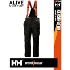 Helly Hansen KENSINGTON BLACK téli bélelt technikai nadrág - munkaruha