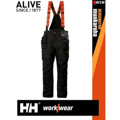   Helly Hansen KENSINGTON BLACK téli bélelt technikai nadrág - munkaruha