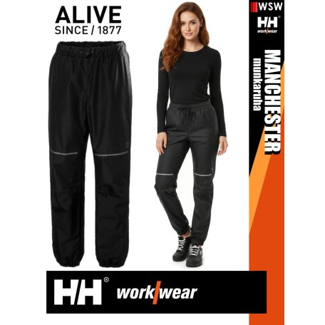 Helly Hansen MANCHESTER BLACK prémium technikai női shell nadrág - munkaruha