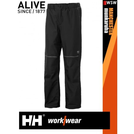 Helly Hansen MANCHESTER BLACK prémium technikai férfi bélelt nadrág - munkaruha