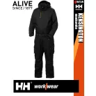 Helly Hansen KENSINGTON BLACK téli bélelt lengőzseb felcsatolós technikai overál kezes-lábas - munkaruha