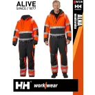 Helly Hansen ALNA 2.0 ORANGEHV vízálló bélelt technikai kezeslábas overál - munkaruha