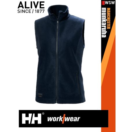 Helly Hansen MANCHESTER NAVY prémium női polár mellény  - munkaruha