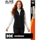 Helly Hansen MANCHESTER BLACK prémium női polár mellény  - munkaruha