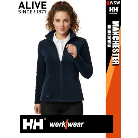 Helly Hansen MANCHESTER NAVY prémium női polár pulóver - munkaruha
