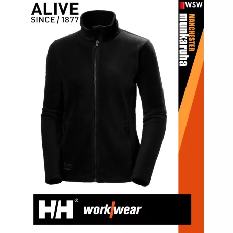 Helly Hansen MANCHESTER BLACK prémium női polár pulóver - munkaruha