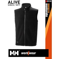   Helly Hansen MANCHESTER BLACK prémium férfi polár mellény  - munkaruha