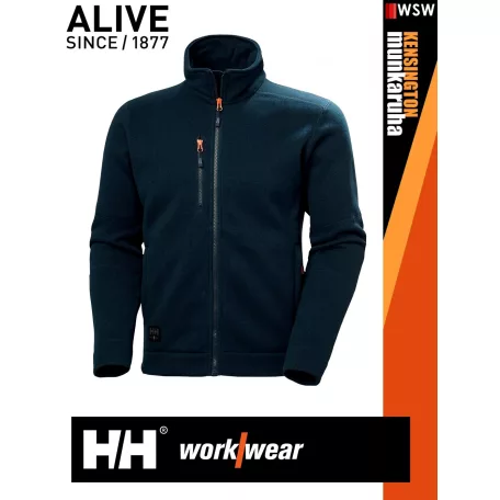 Helly Hansen KENSINGTON NAVY technikai zipzáros pulóver - munkaruha