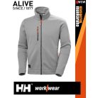 Helly Hansen KENSINGTON GREYMELANGE technikai zipzáros pulóver - munkaruha
