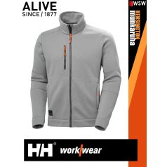   Helly Hansen KENSINGTON GREYMELANGE technikai zipzáros pulóver - munkaruha