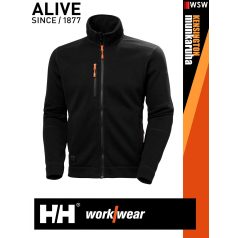   Helly Hansen KENSINGTON BLACK technikai zipzáros pulóver - munkaruha