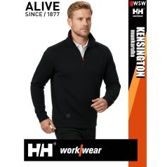   Helly Hansen KENSINGTON BLACK technikai zipzáros pulóver - munkaruha