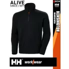 Helly Hansen KENSINGTON BLACK technikai zipzáros pulóver - munkaruha