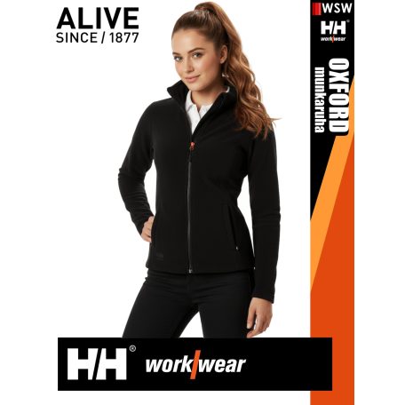 Helly Hansen OXFORD BLACK prémium polár női pulóver - munkaruha