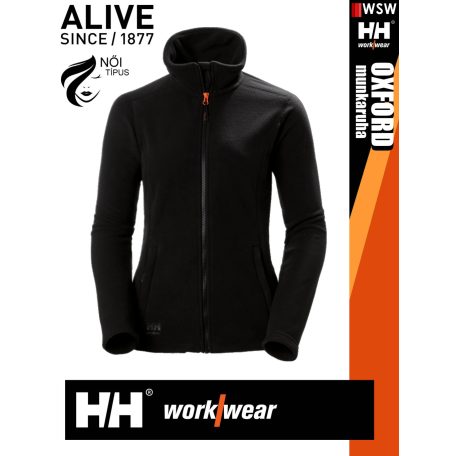Helly Hansen OXFORD BLACK prémium polár női pulóver - munkaruha