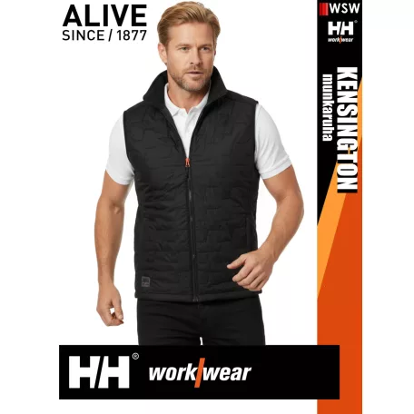 Helly Hansen KENSINGTON BLACK hőtartó technikai mellény - munkaruha