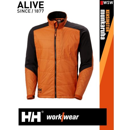 Helly Hansen KENSINGTON ORANGE hőtartó technikai softshell kabát - munkaruha