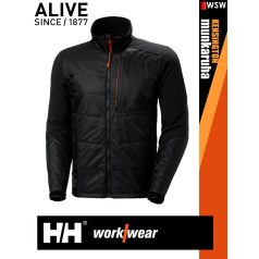   Helly Hansen KENSINGTON BLACK hőtartó technikai softshell kabát - munkaruha
