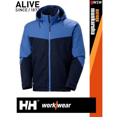 Helly Hansen OXFORD STONEBLUE pamutgazdag bélelt munkakabát - munkaruha