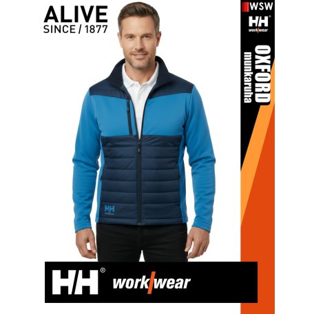 Helly Hansen OXFORD NAVYSTONE pamutgazdag átmeneti munkakabát - munkaruha