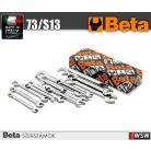 Beta szerszám - 13 részes villáskulcs készlet 