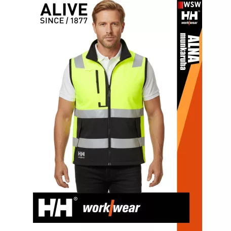 Helly Hansen ALNA 2.0 YELLOWHV vízálló technikai mellémy - munkaruha