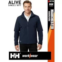   Helly Hansen MANCHESTER NAVY prémium technikai férfi softshell kabát - munkaruha