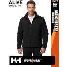 Helly Hansen MANCHESTER BLACK prémium technikai férfi softshell kabát - munkaruha