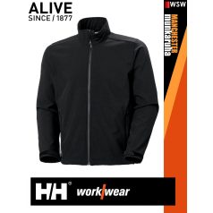   Helly Hansen MANCHESTER BLACK prémium technikai férfi softshell kabát - munkaruha