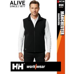   Helly Hansen MANCHESTER BLACK prémium technikai férfi softshell mellény - munkaruha