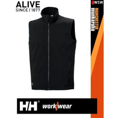   Helly Hansen MANCHESTER BLACK prémium technikai férfi softshell mellény - munkaruha