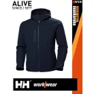 Helly Hansen KENSINGTON NAVY kapucnis softshell kabát - munkaruha