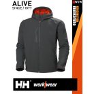 Helly Hansen KENSINGTON DARKGREY kapucnis softshell kabát - munkaruha